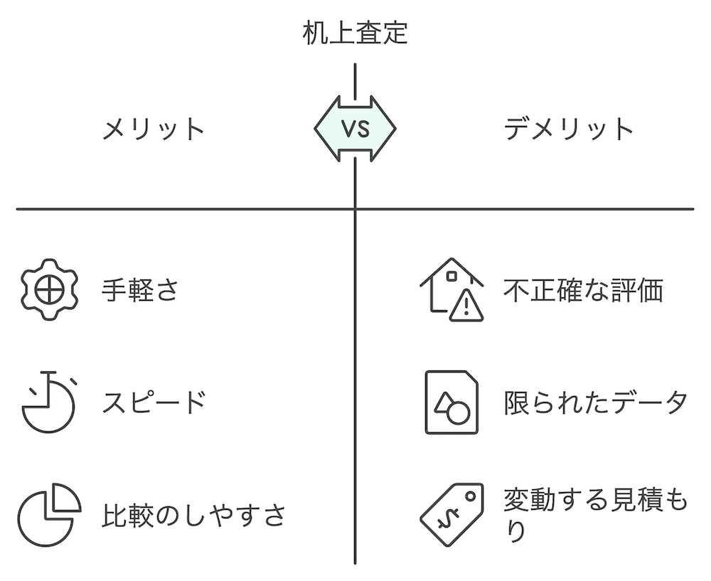 横浜不動産売却｜机上査定のメリットとデメリット