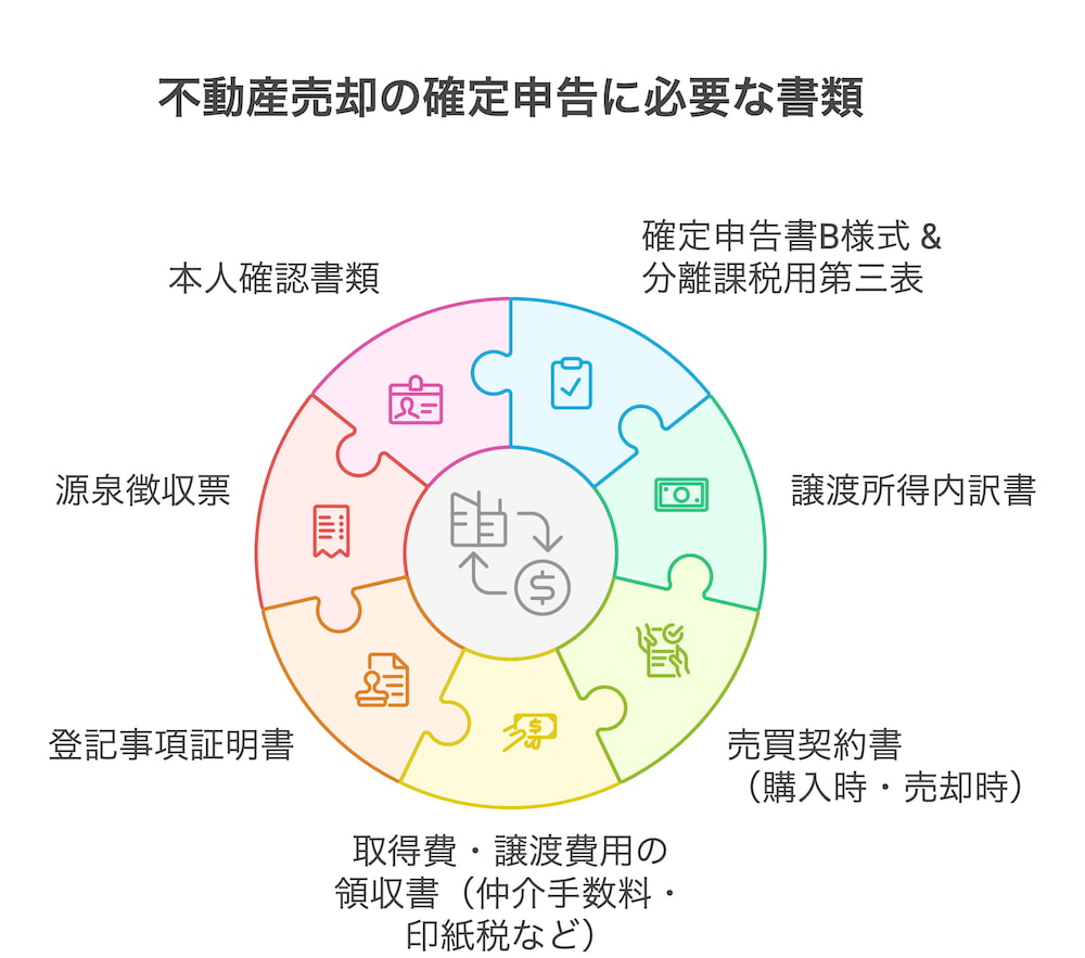 横浜不動産売却｜不動産売却の確定申告に必要な書類