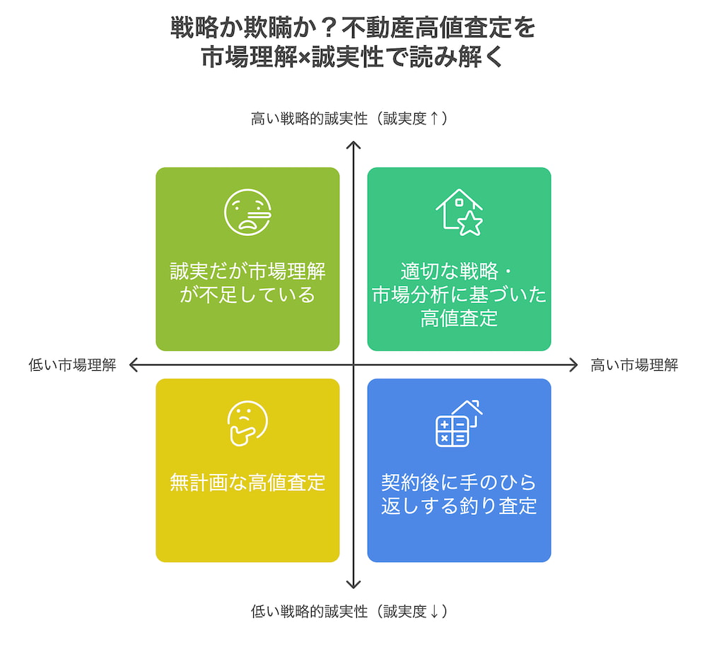 横浜不動産売却｜戦略か欺瞞か？不動産高値査定を市場理解×誠実性で読み解く