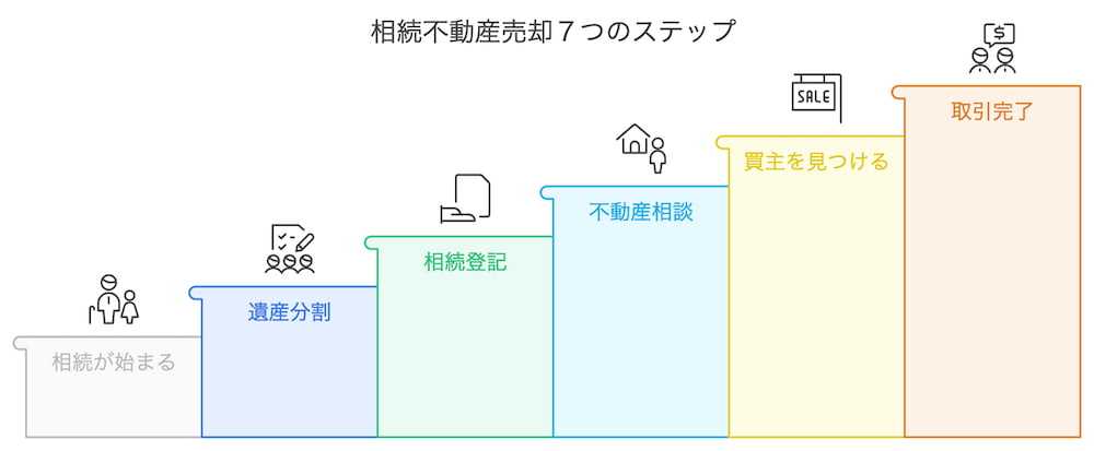 横浜不動産売却｜相続不動産売却7つのステップ