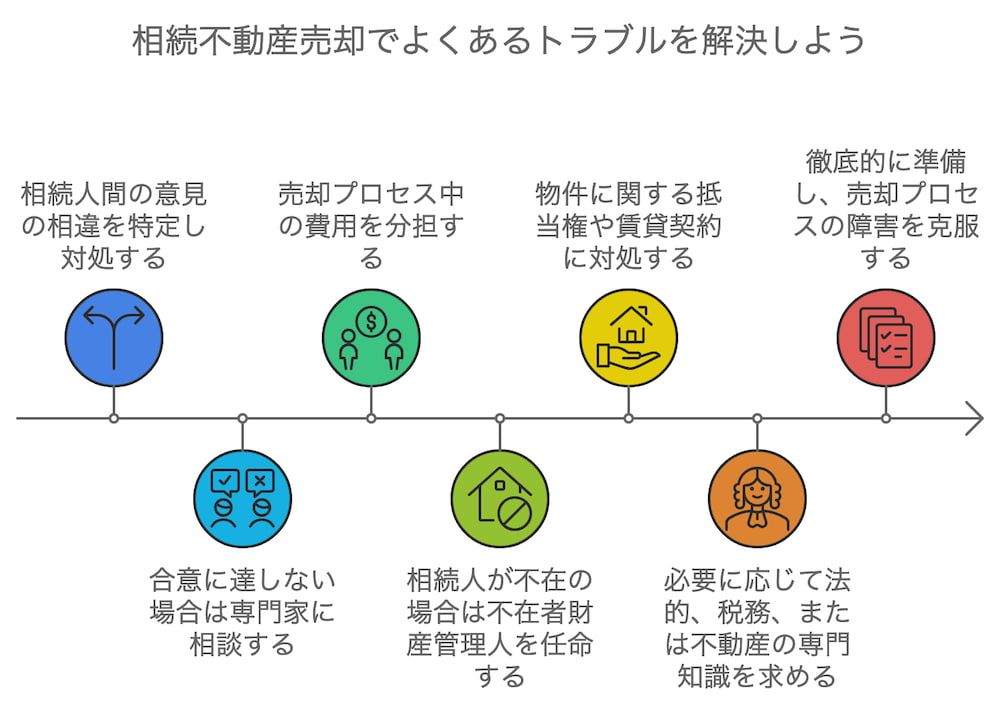 横浜不動産売却｜相続不動産売却でよくあるトラブルを解決しよう