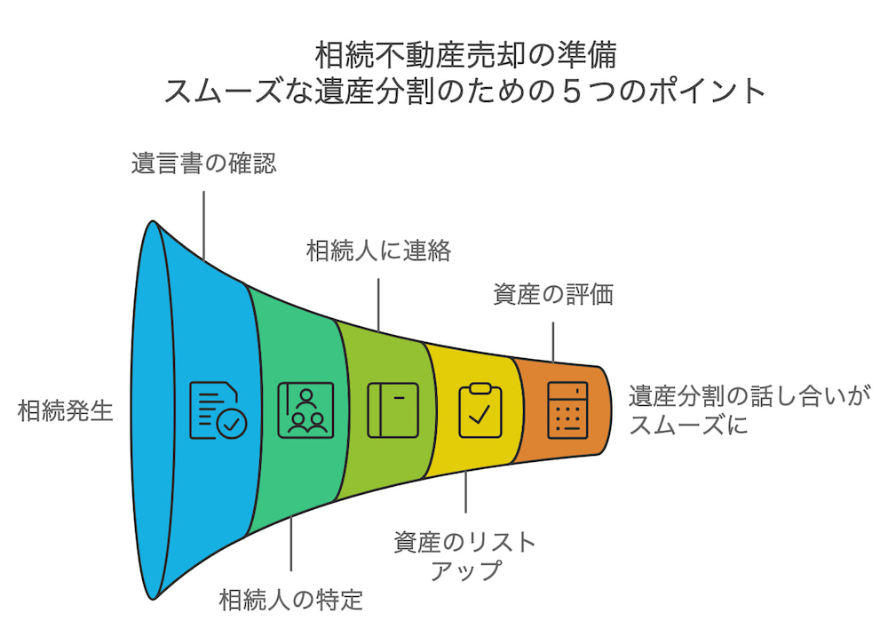 横浜不動産売却｜スムーズな遺産分割のための5つのポイント