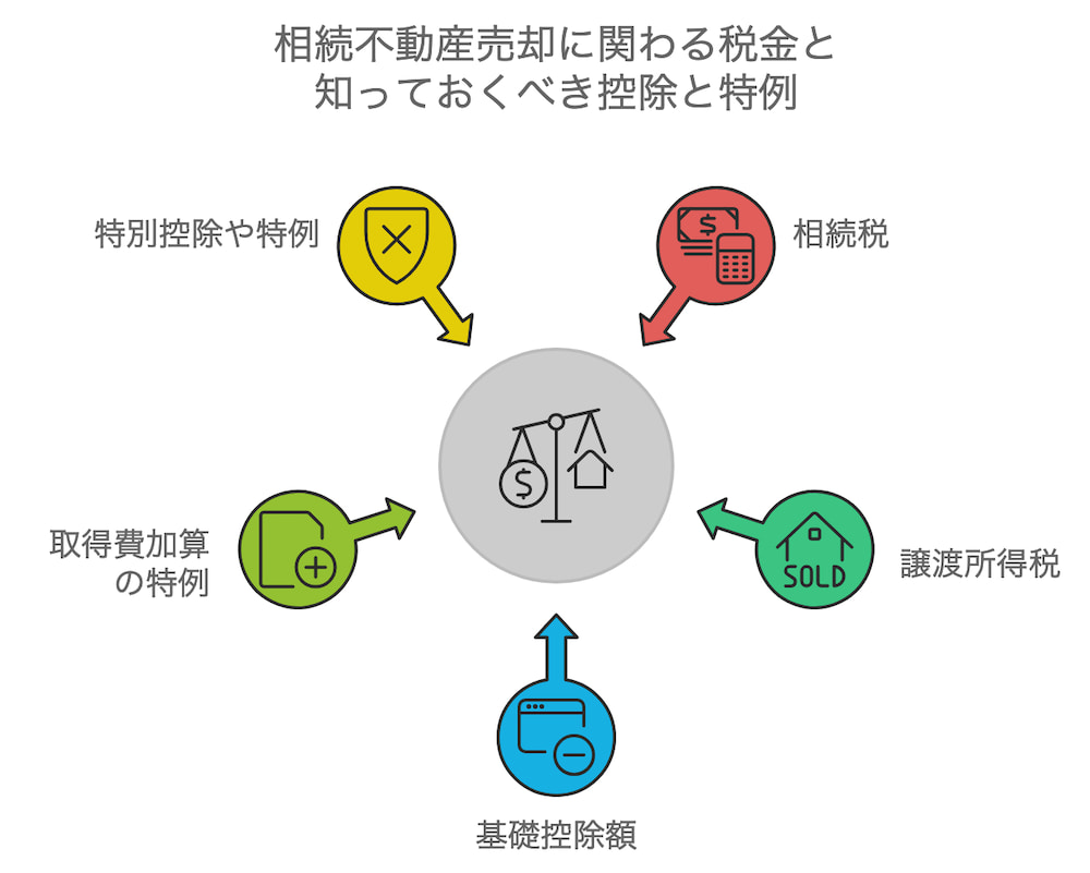 横浜不動産売却｜相続不動産売却に関わる税金と知っておくべき控除と特例